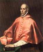 El Greco Portrait of Cardinal Tavera Spain oil painting artist